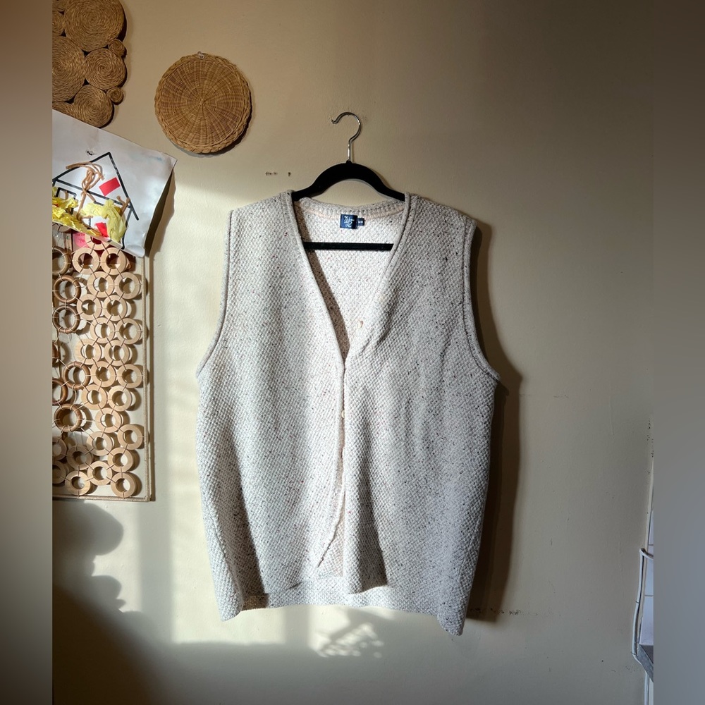 Vintage Woolrich Cream Cardigan Sweater